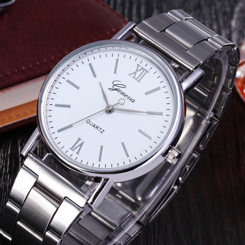 Title 5, Simple Business Steel Band Watch. Timeless desi...