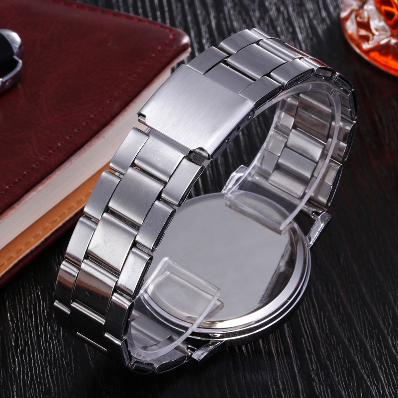 Title 6, Simple Business Steel Band Watch. Timeless desi...