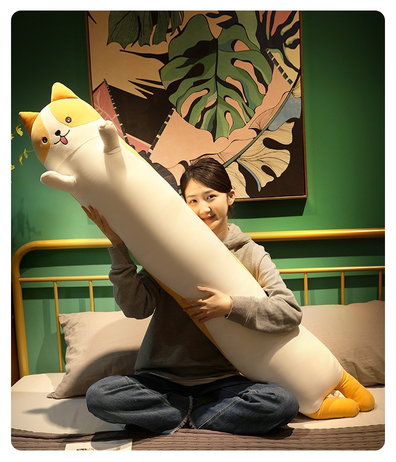 Ice Silk Long Pillow Girls' Side Sleep Leg-supporting God