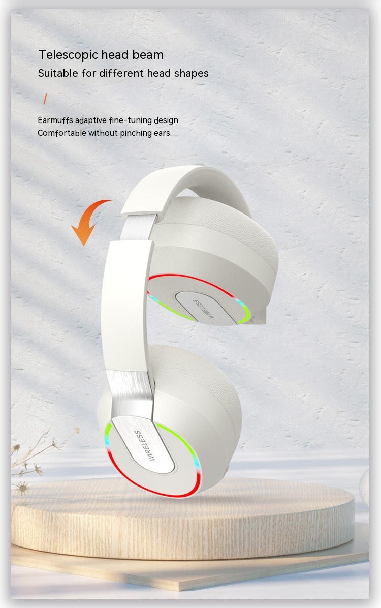 Bluetooth Headset Extra Bass Cellphone Radio Competition Gaming Headset - Image 10