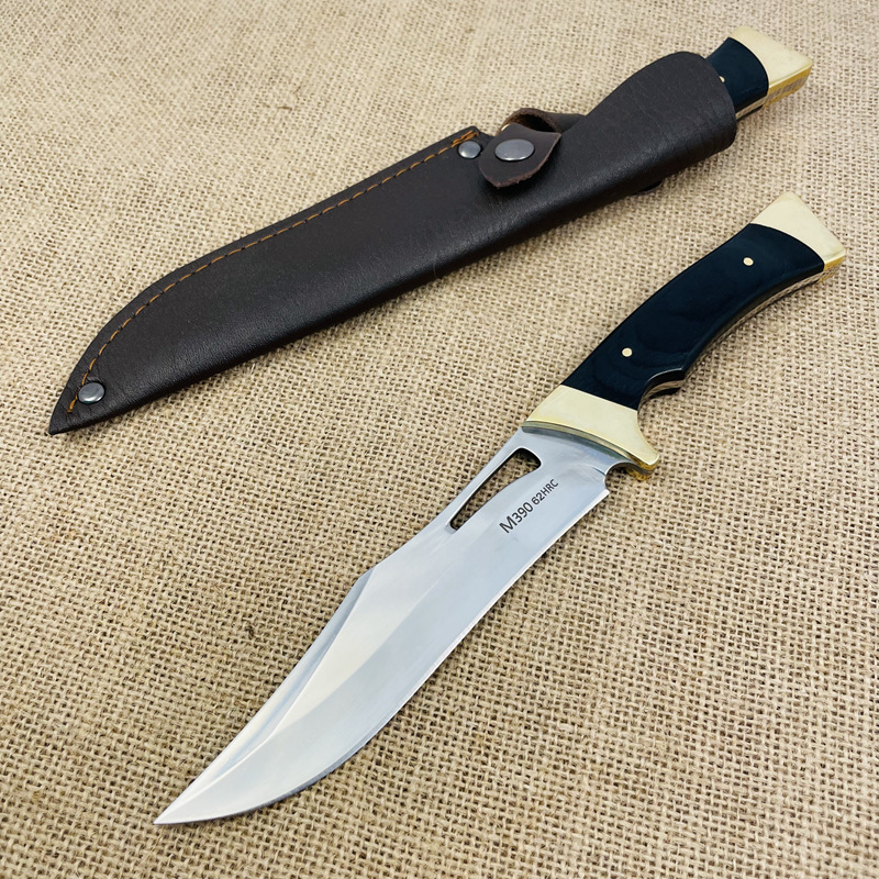 Title 1, One-piece Keel Outdoor Straight Knife Wildernes...