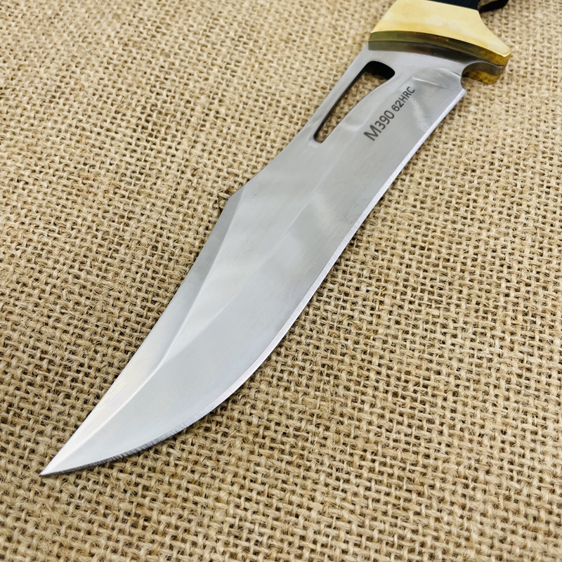 Title 4, One-piece Keel Outdoor Straight Knife Wildernes...