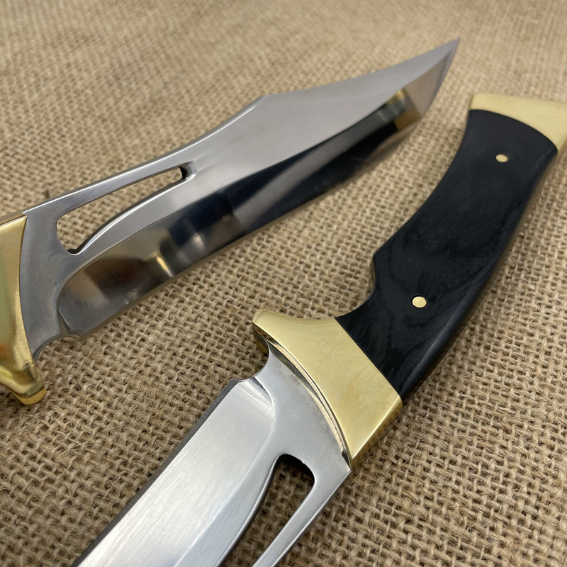 Title 7, One-piece Keel Outdoor Straight Knife Wildernes...