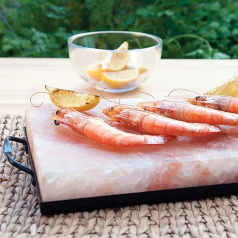 Title 2, Himalayan Rose Salt Plate Barbecue Plate