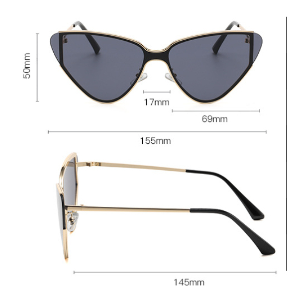 Retro Cat-Eye Sunglasses for Women – Vintage & Stylish Shades