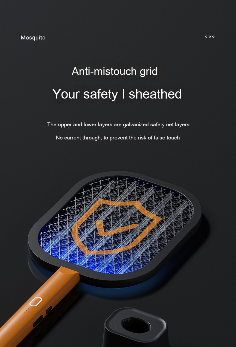 Mosquito Swatter Household Rechargeable Two-in-one