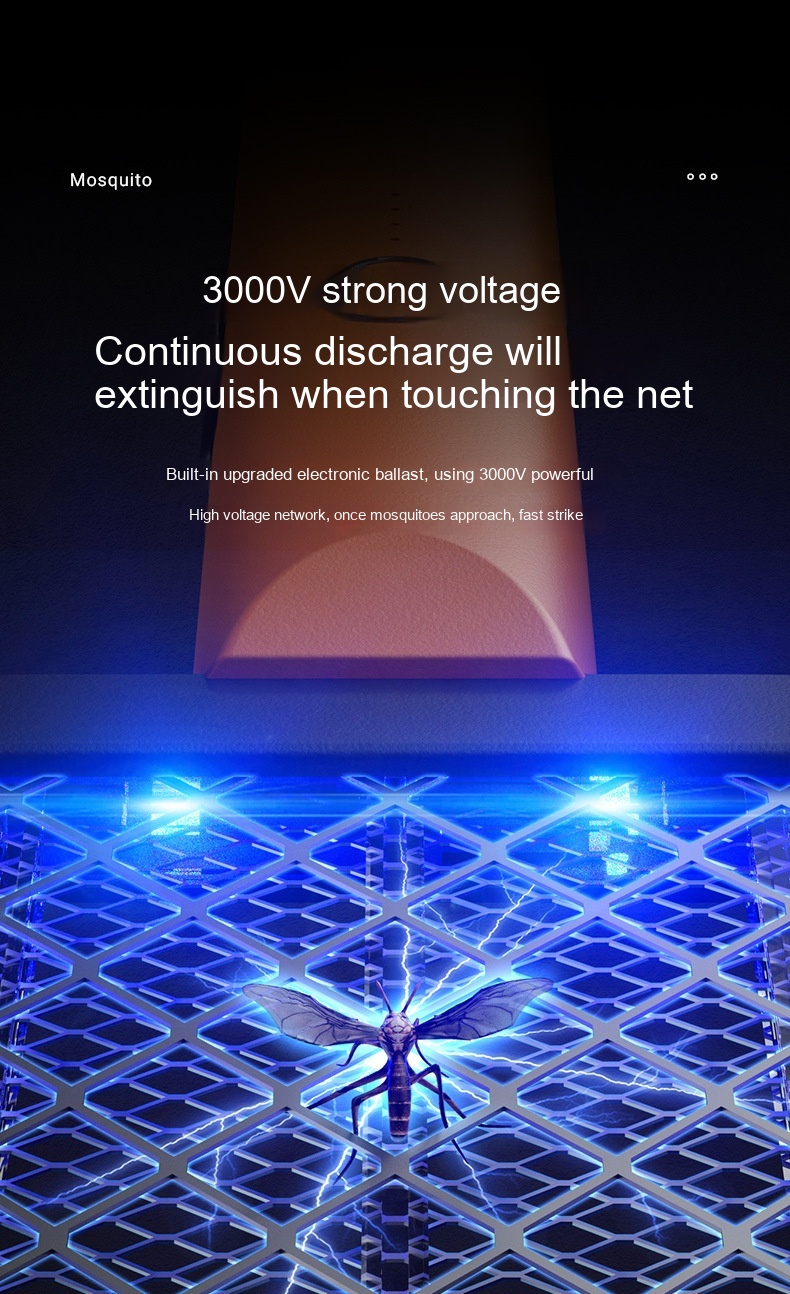 Mosquito Swatter Household Rechargeable Two-in-one