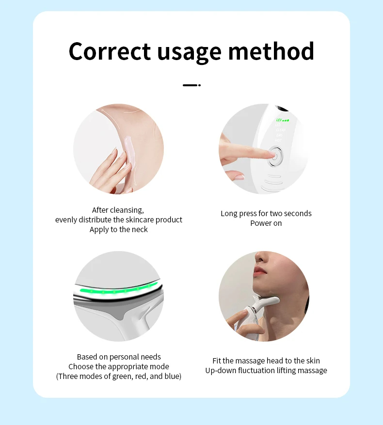 Neck And Face Skin Tightening Device