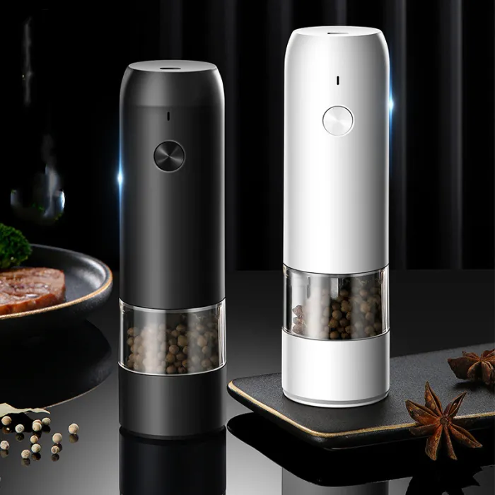 Rechargeable Electric Salt and Pepper Grinder Set - detail photo 1