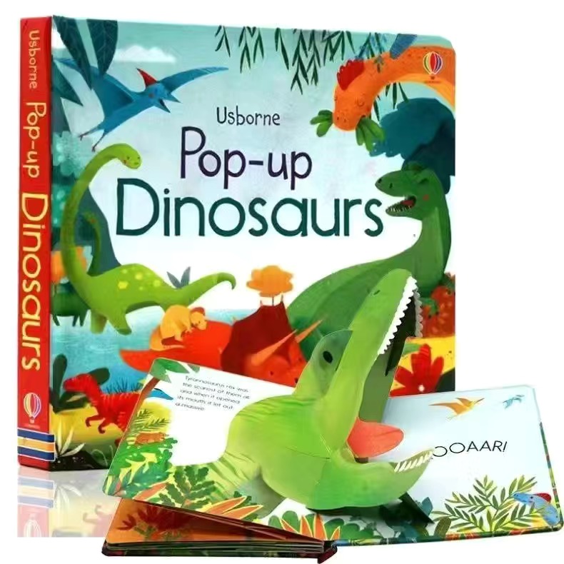 Title 1, English 3D Pop-up Book Page Turning Boy Childre...