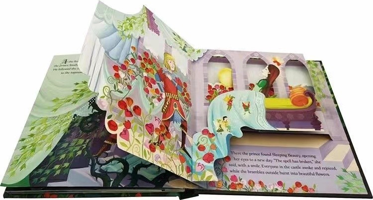 Title 8, English 3D Pop-up Book Page Turning Boy Childre...