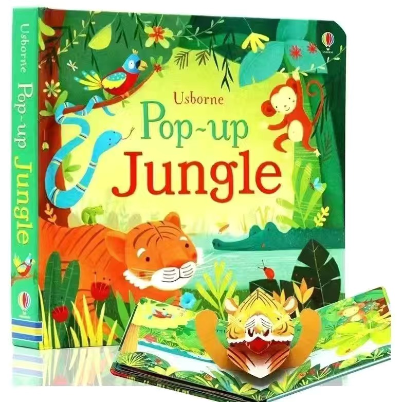 Title 9, English 3D Pop-up Book Page Turning Boy Childre...