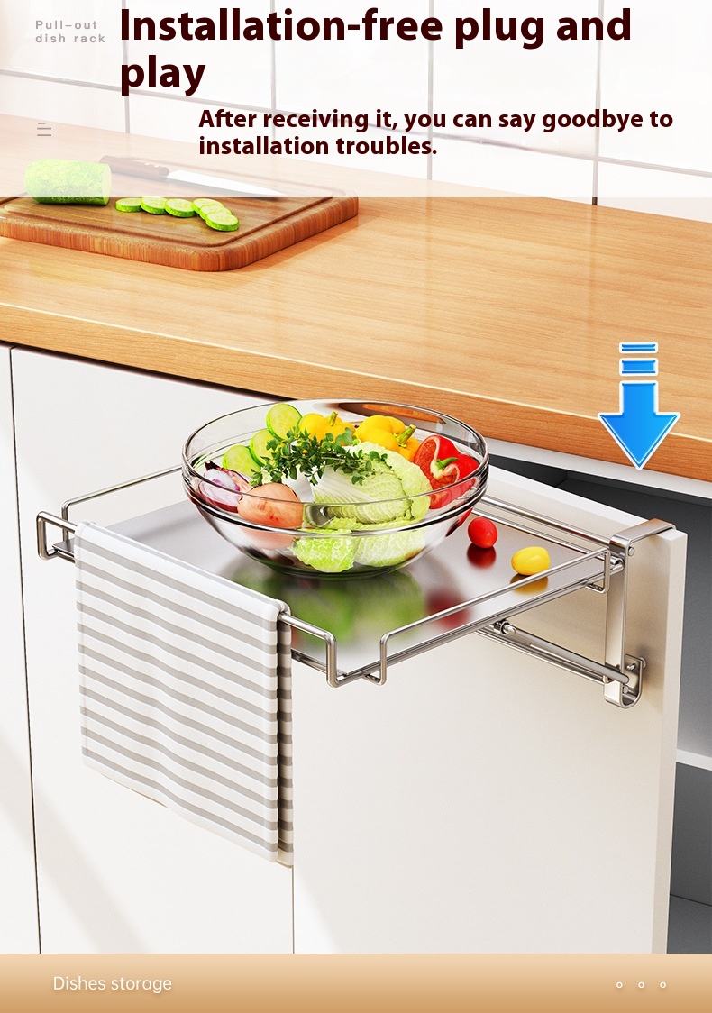 Title 4, Stainless Steel Foldable Kitchen Countertop Com...