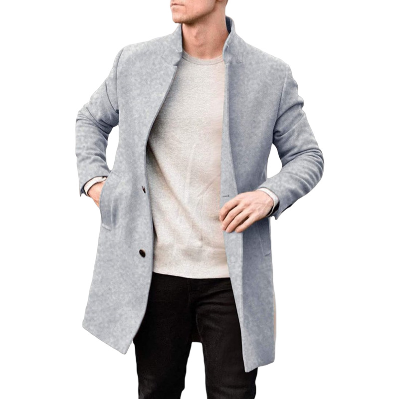 Title 3, New Autumn and Winter Thick Woolen Mens Coat. ...