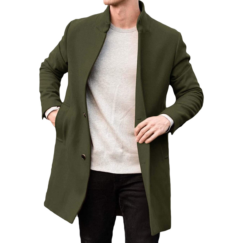 Title 4, New Autumn and Winter Thick Woolen Mens Coat. ...