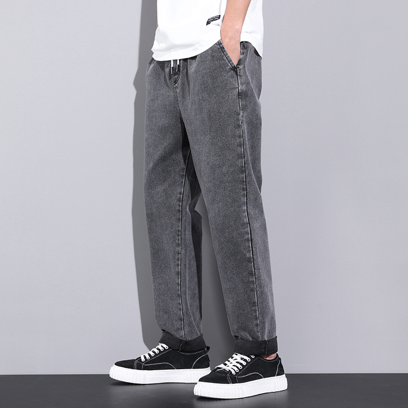 Title 7, Mens Summer Loose Wide Leg Jeans Pants Fashion...