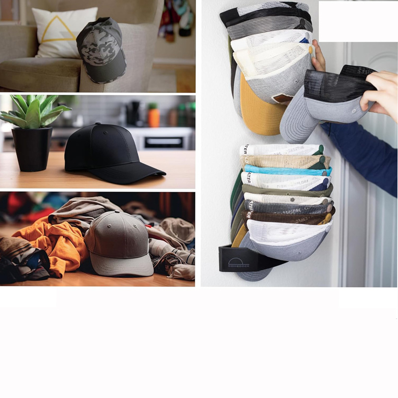 Household Portable Punch-Free Hat Storage Rack 2404070853200320000