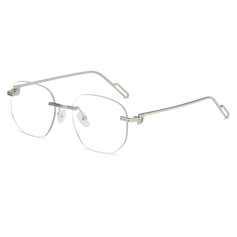 Title 5, Damen Sonnenbrille mit kleinem Rahmen und Cut-E...