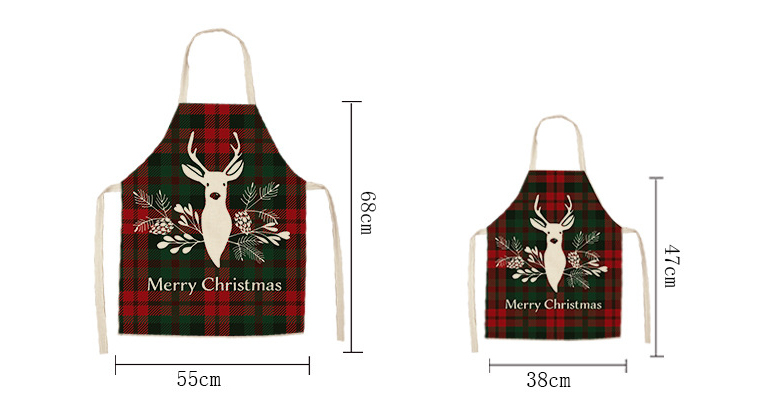 Title 1, Christmas Style Apron Stain-resistant Sleeveles...