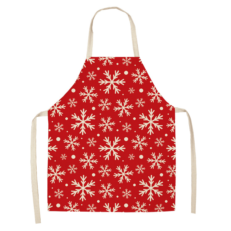 Title 4, Christmas Style Apron Stain-resistant Sleeveles...