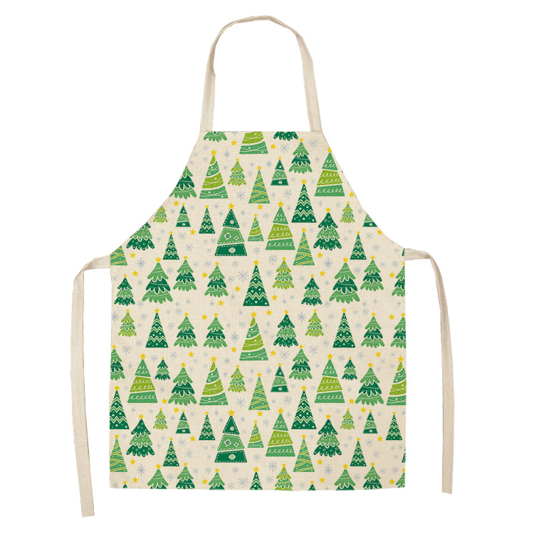 Title 8, Christmas Style Apron Stain-resistant Sleeveles...