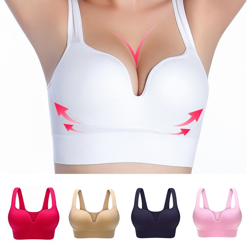 Title 2, Large size seamless 3D sports bra