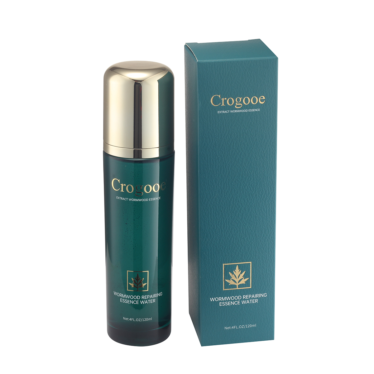 Crogooe Herbal Toner 99 Wormwood Extract Antioxidant Anti-Acne Anti-inflammatory Soothing Moisture Repair Sensitive Skin