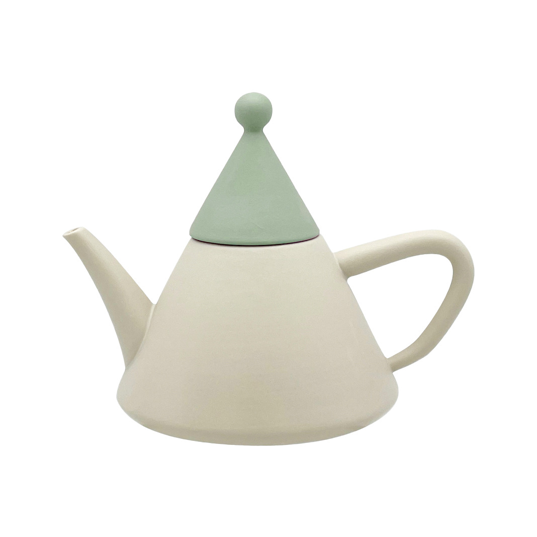 Title 5, Creative Solid Color Irregular Teapot Teacup Ho...