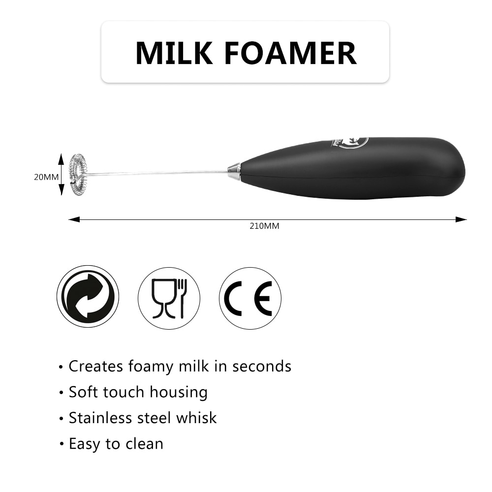 Title 1, Creative Stainless Steel Household Milk Frother