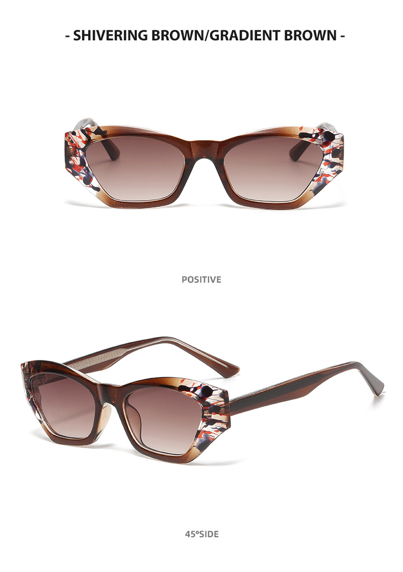 Title 11, Polygonal Cats Eye Core Insert TR Sunglasses o...