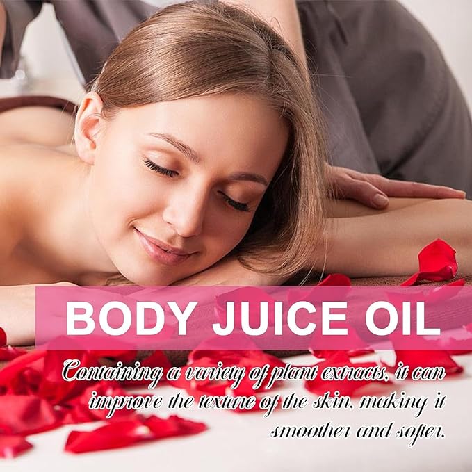 Strawberry Body Oil, 120ml All Natural Organic Strawberry Body Essential Oil, Hand Crafted Body Oil For Women