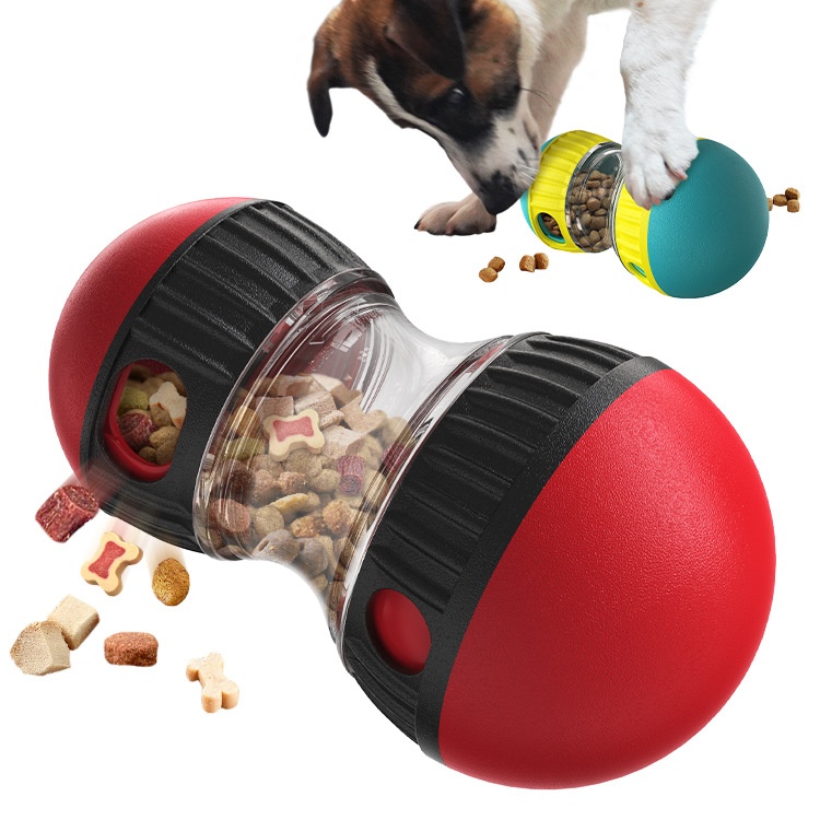 Interactive Food Dispensing Tumbler Toy for Dogs