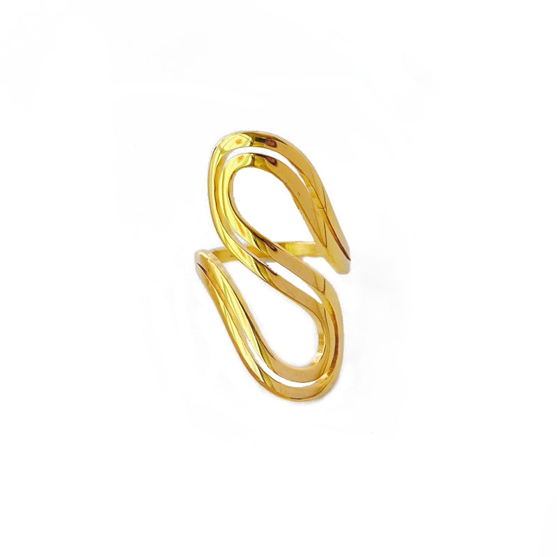 Title 6, Bague femme en acier inoxydable. Un accessoire ...