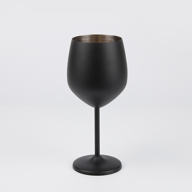 Title 9, Retro Stainless Steel Plated Goblet