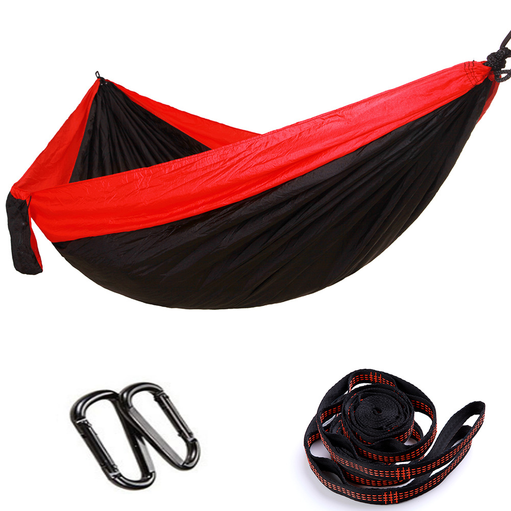 Title 6, Parachute Cloth Hammock Outdoor 210T Nylon Camp...