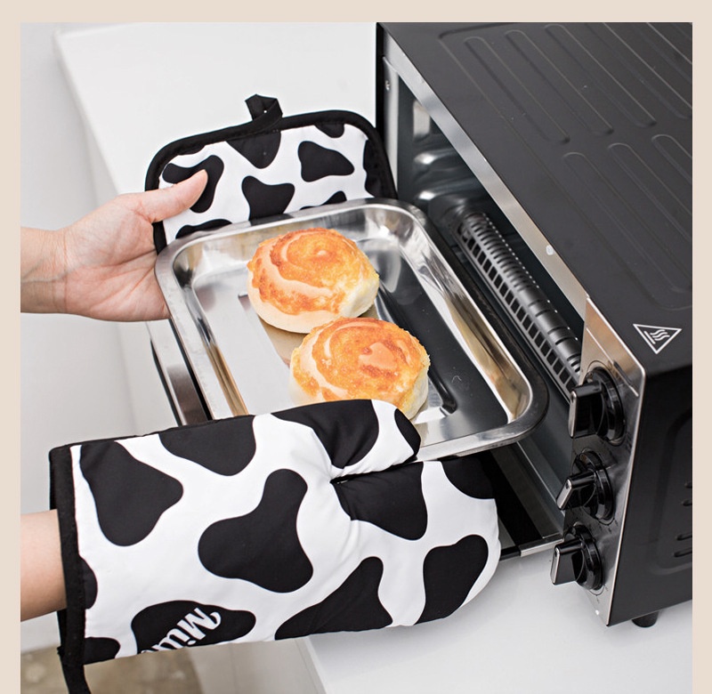 Title 5, Polyester Printing Microwave Oven Gloves