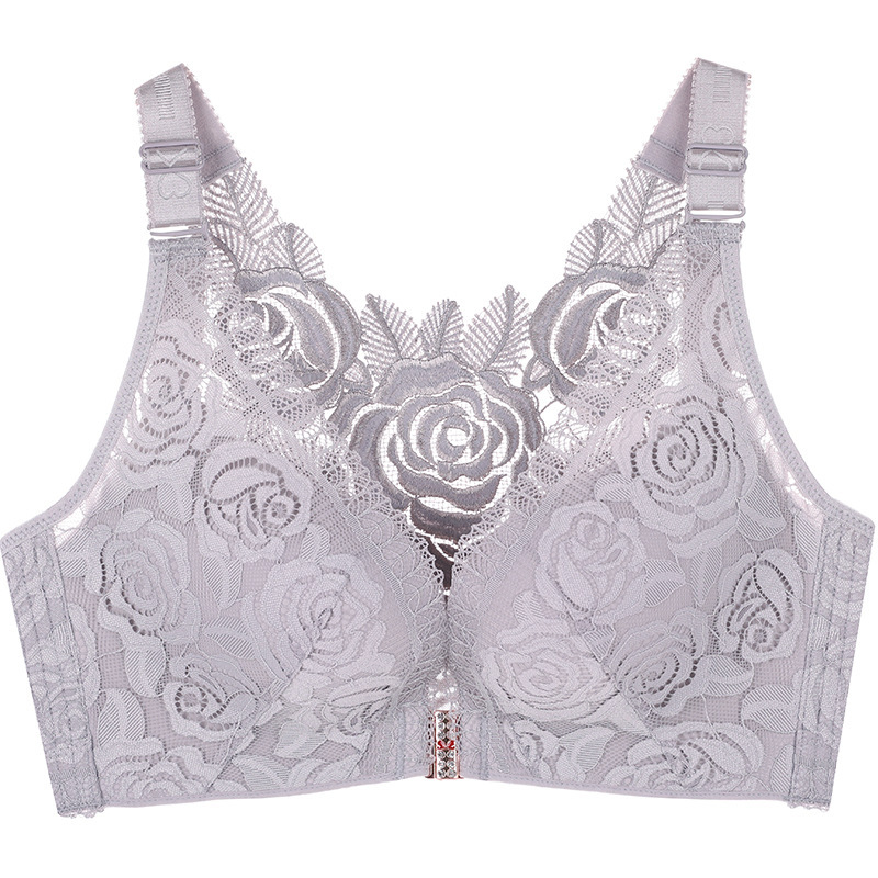 Title 3, Summer New Rose Thin Bras Gathering Adjustable ...