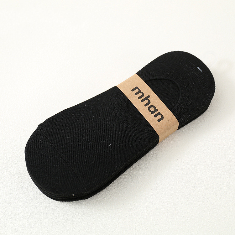 Title 4, Mens All-Match Plain Invisible Socks, Spring a...