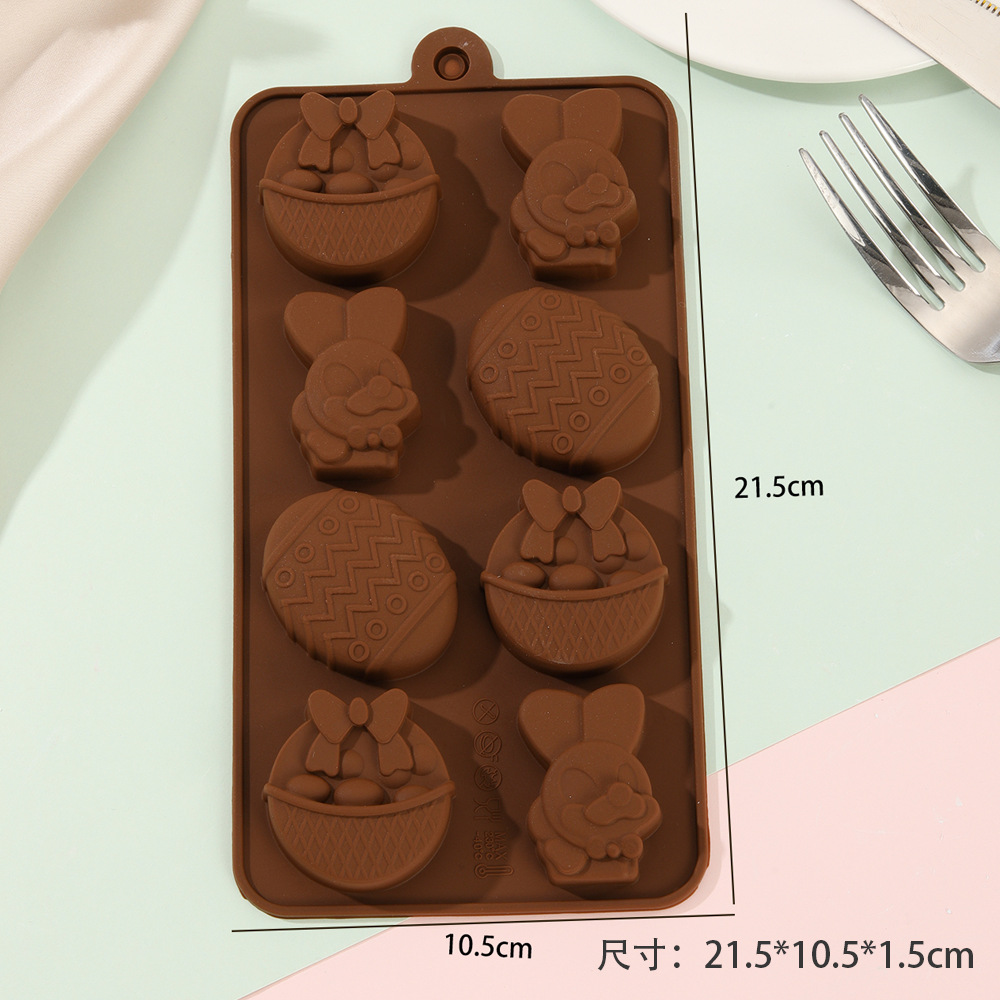 Title 1, Easter Silicone Chocolate Mold Cake Baking Tools