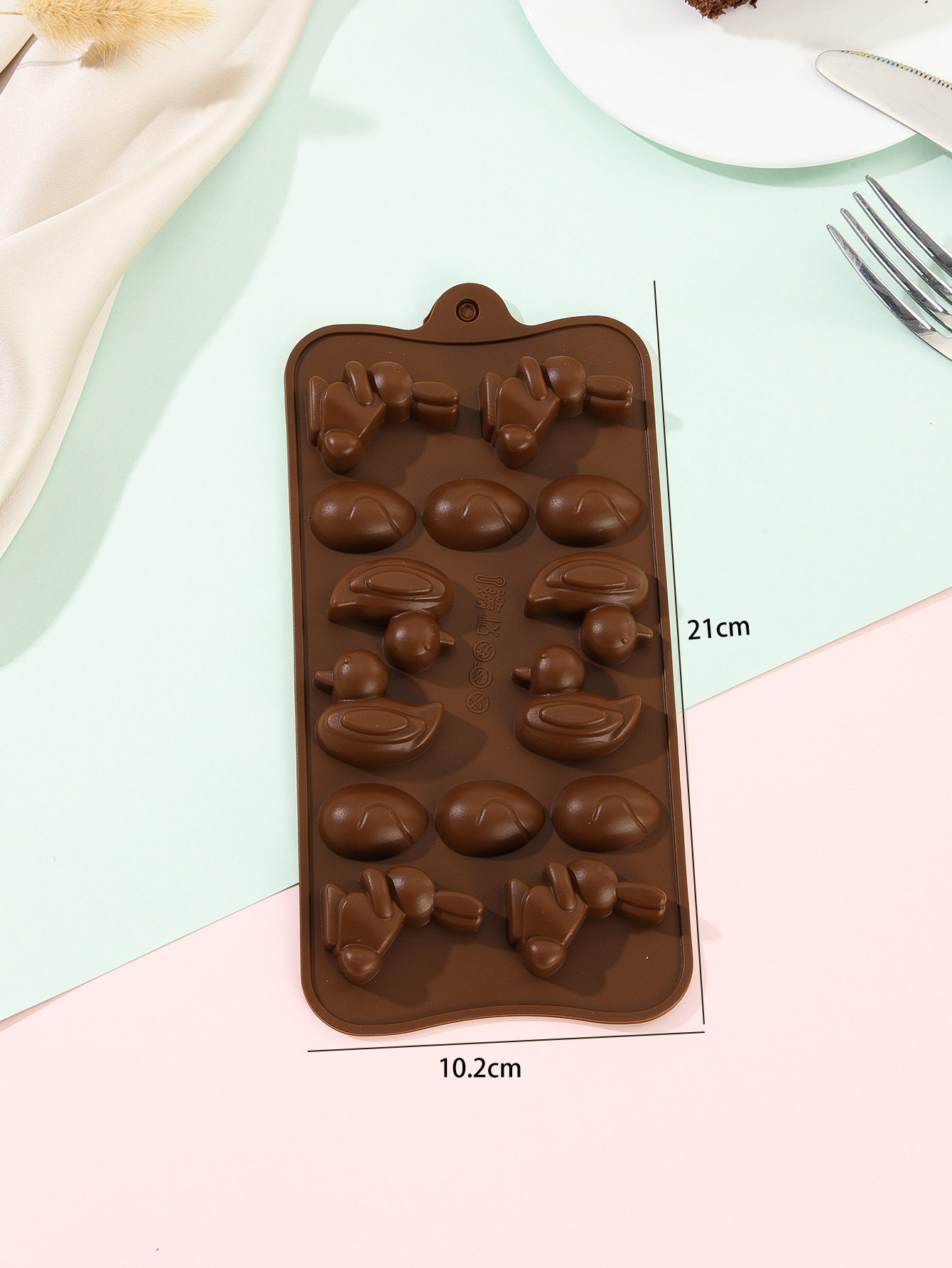 Title 4, Easter Silicone Chocolate Mold Cake Baking Tools