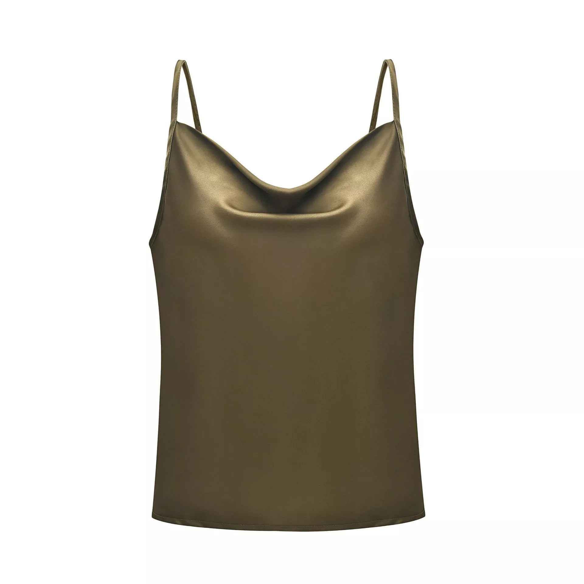 Title 18, Womens Solid Color Camisole Base Versatile and...