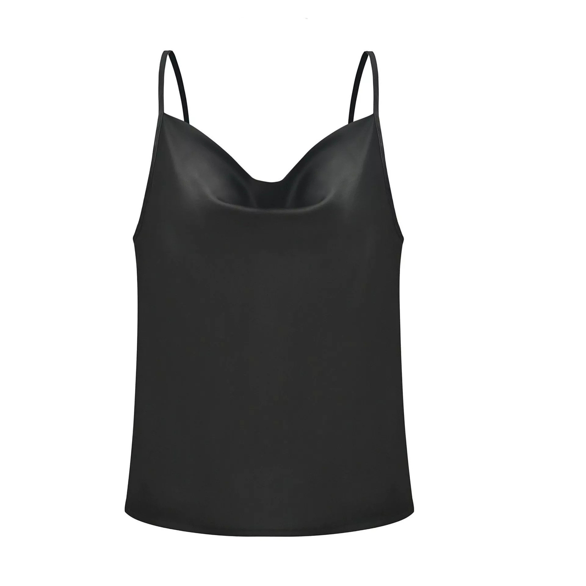 Title 19, Womens Solid Color Camisole Base Versatile and...