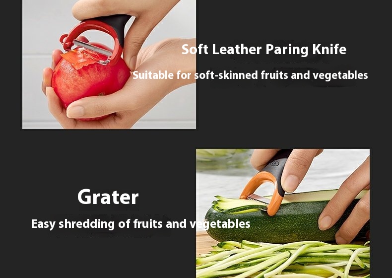 Title 4, Multifunctional Fruit Y-shaped Peeler Beam Knif...