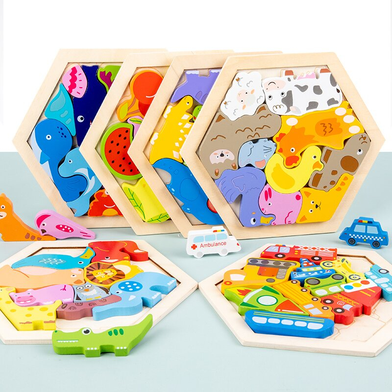 Title 1, Creative 3D Cartoon Puzzle