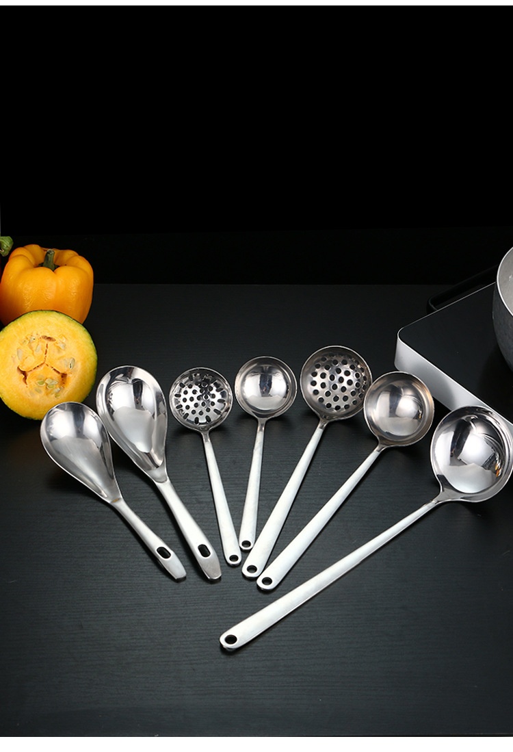 Title 4, Kitchen Utensils Stainless Steel Soup Ladle Col...