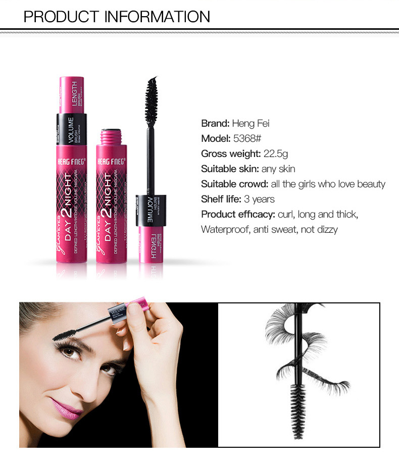 Title 5, Mascara waterproof e anti-sudore per ciglia per...