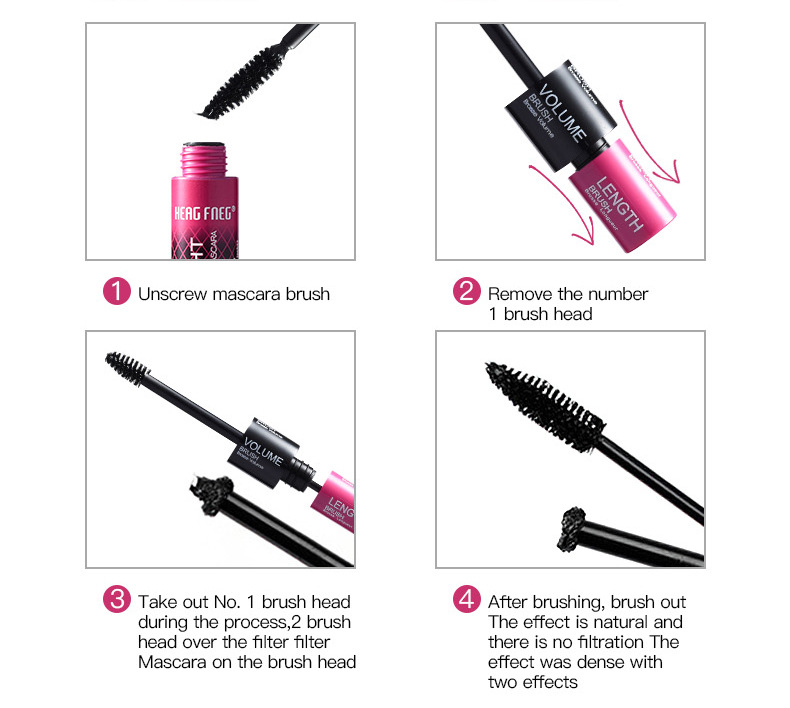 Title 7, Mascara waterproof e anti-sudore per ciglia per...