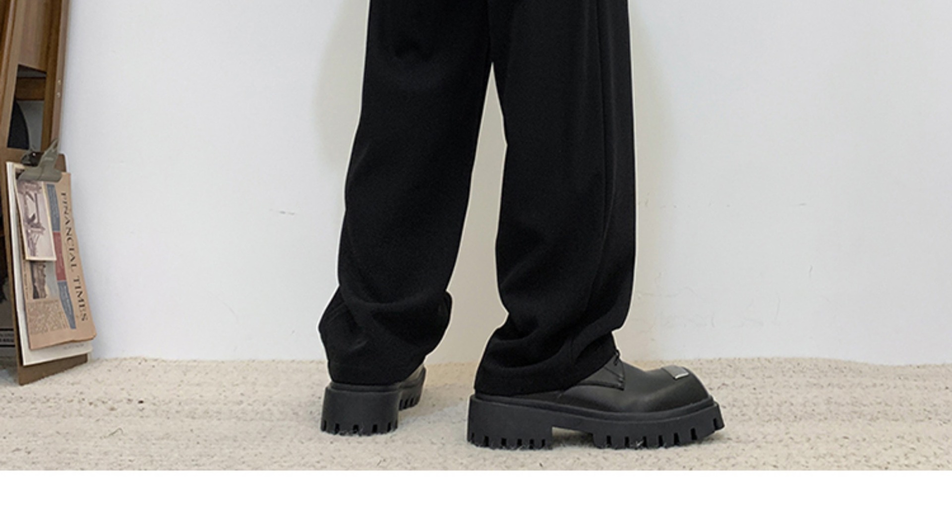 Title 12, Pantalones de traje casual sueltos para hombre ...