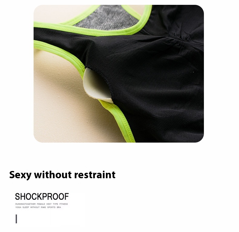 Title 12, Reggiseno sportivo per corsa e yoga con imbotti...