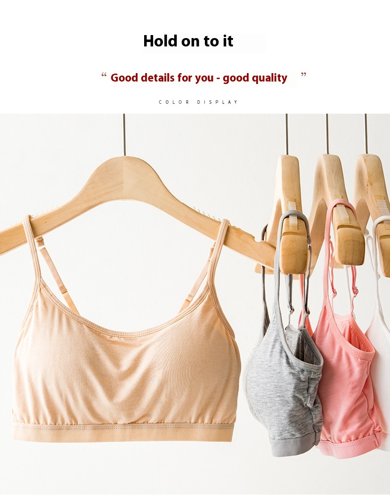 Title 10, Bra With Chest Pad Without Steel Ring Small Sli...